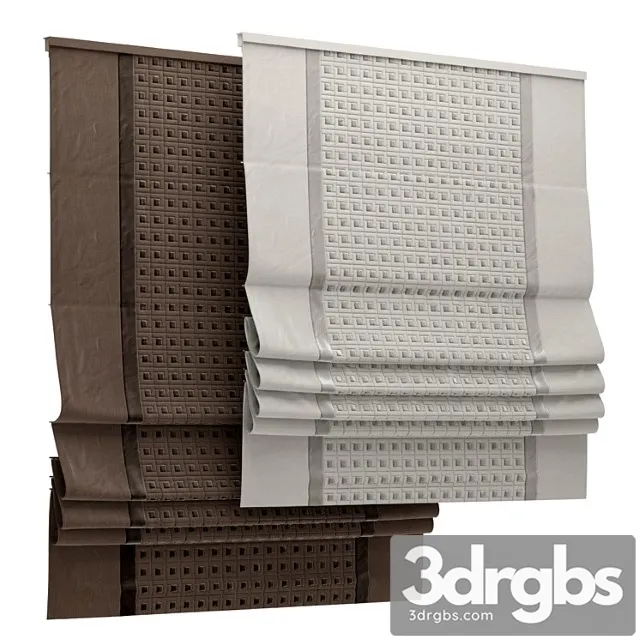 Roman Blind 90 3D Model Free