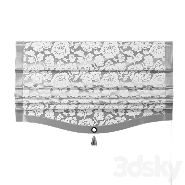Roman blind AKALIA 02 3D Model