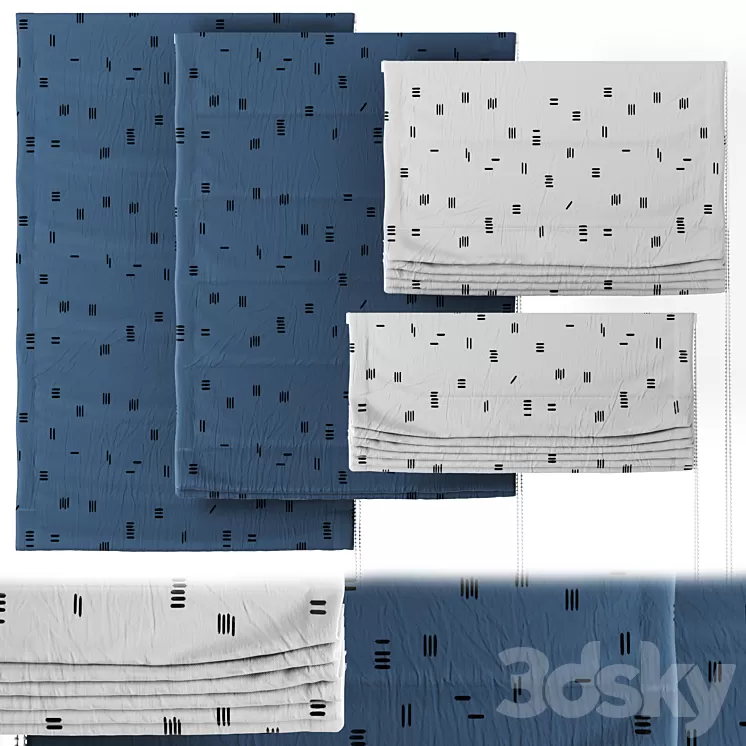 Roman blind_02 3D Model Free