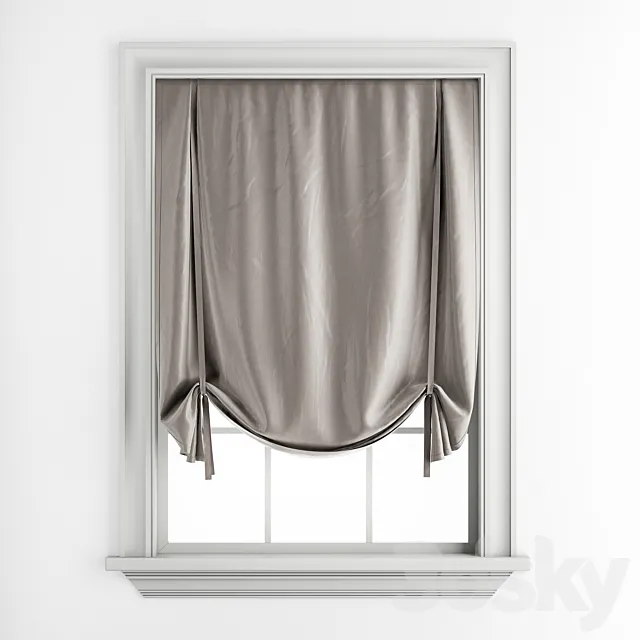 Roman blinds 27 3D Model