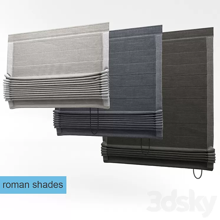 Roman blinds