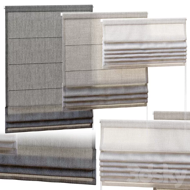 ROMAN BLINDS 700 3D Model