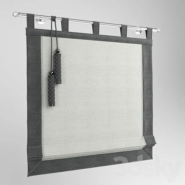Roman blinds ?8 3DModel
