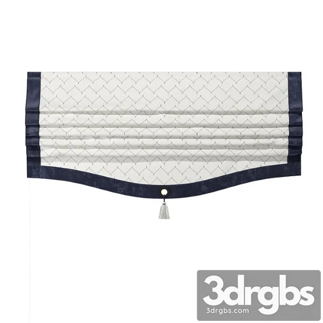 Roman Curtain Arisa 04 3D Model Free