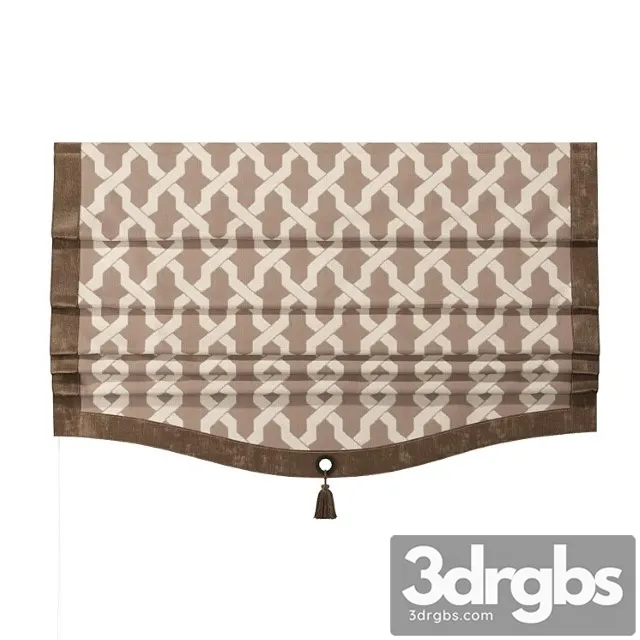 Roman Curtain Ilonka 01 3D Model Free