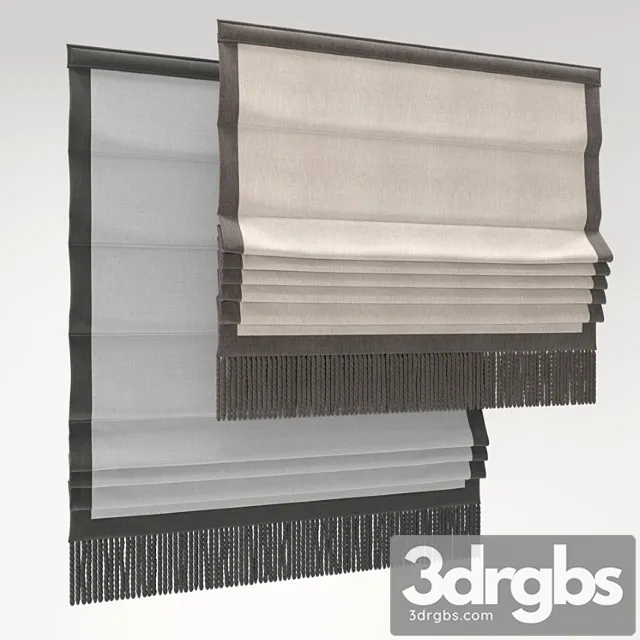 Roman Curtain part 1 3D Model Free