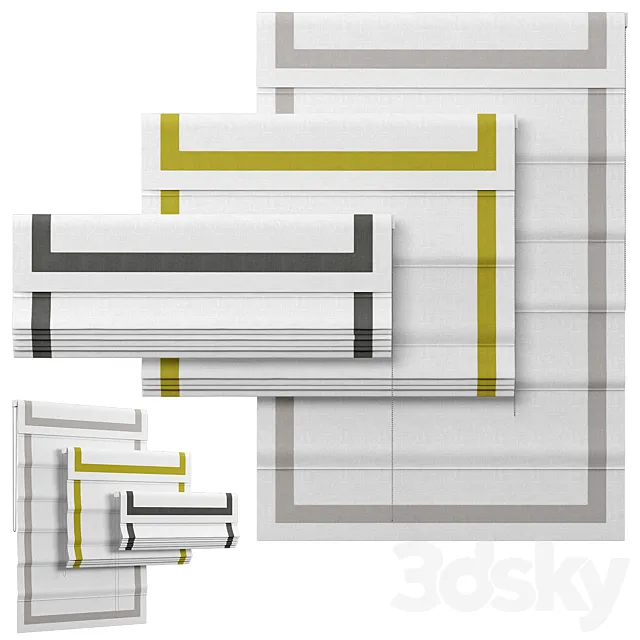 Roman Curtains 06 | Karuilu Home | Providence 3DModel