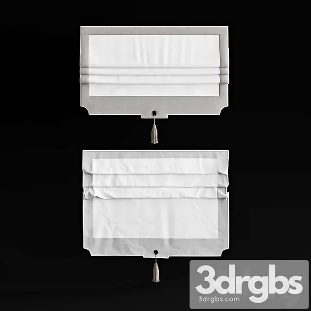 Roman Curtains 29 3D Model Free