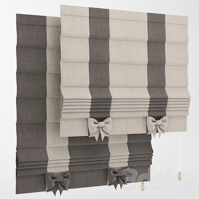 Roman Shade 37 3DModel
