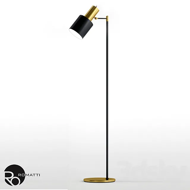 Romatti Floor lamp Floor lamp by design Henrik Pedersen 3DModel
