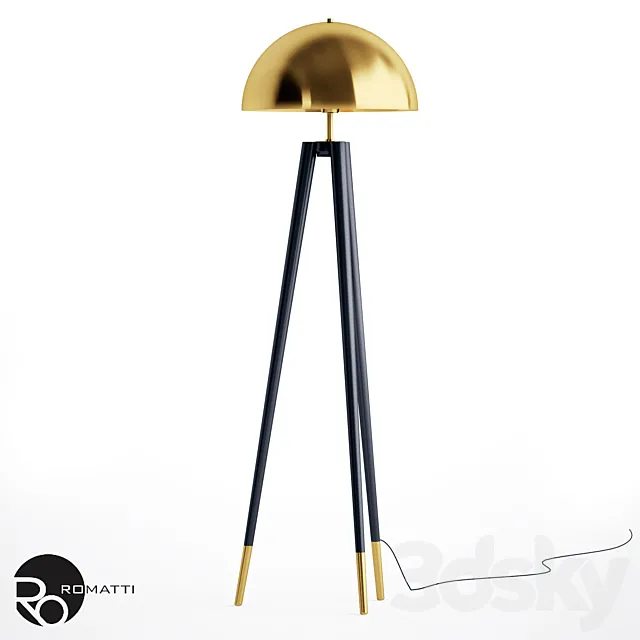Romatti Lamp Mush 3D Model