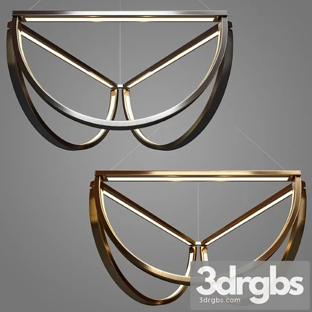 Romatti Solana Chandelier 3D Model Free