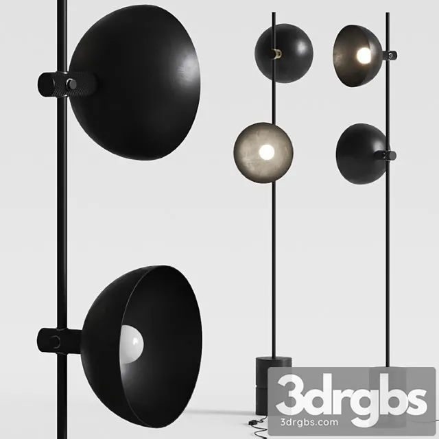 Romatti zena floor lamps_2 3D Model Free
