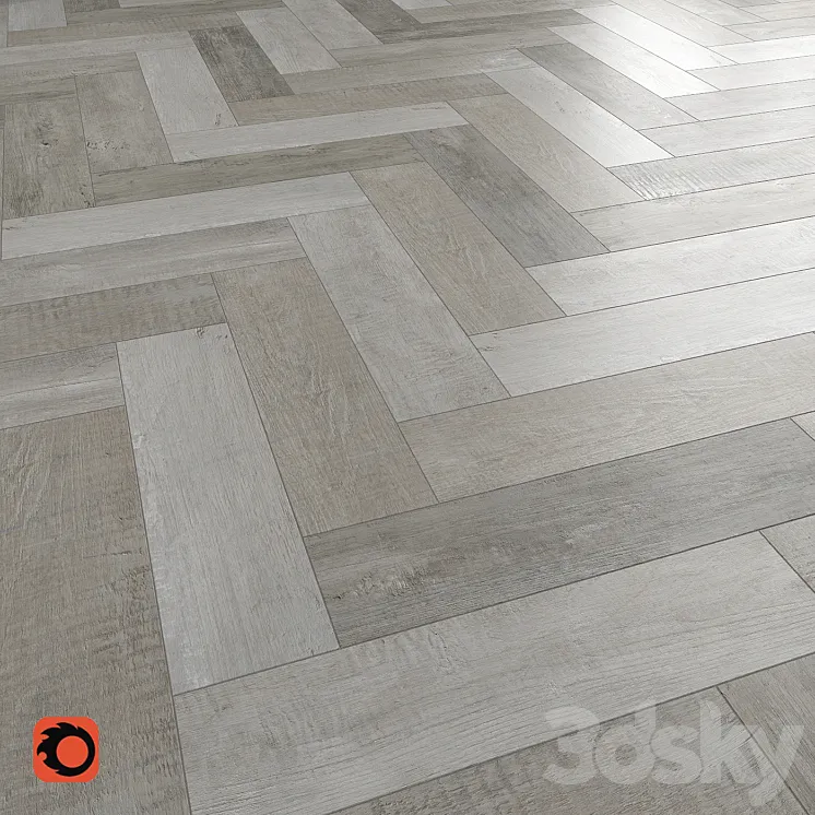 Rona light gray Floor Tile 3D Model Free