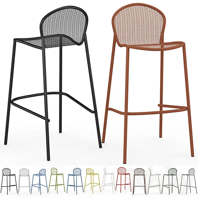 Ronda XS stool 3D Model