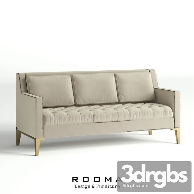 Rooma Hilton Sofa 3D Model Free