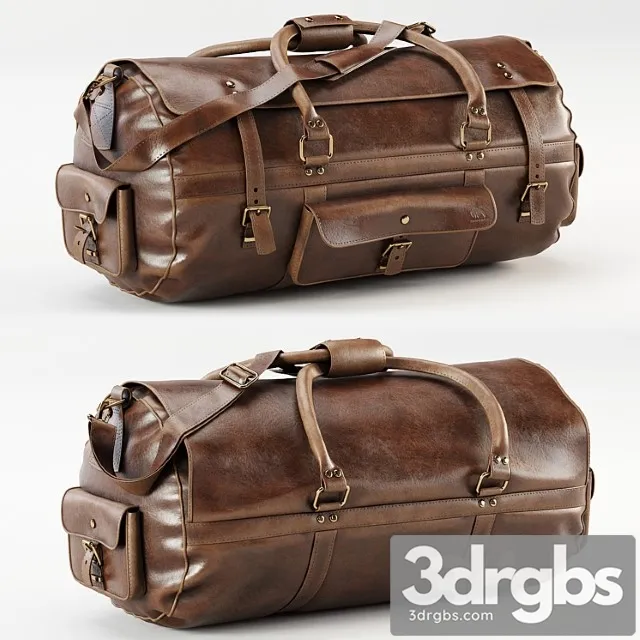 Roosevelt buffalo leather travel duffle bag Free Download