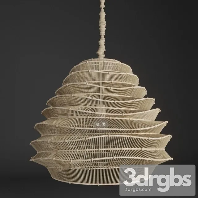 Roost Bamboo Cloud Chandeliers 3D Model Free