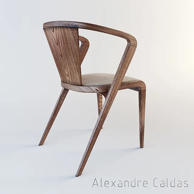 Root Chair by Alexandre Caldas 3DModel