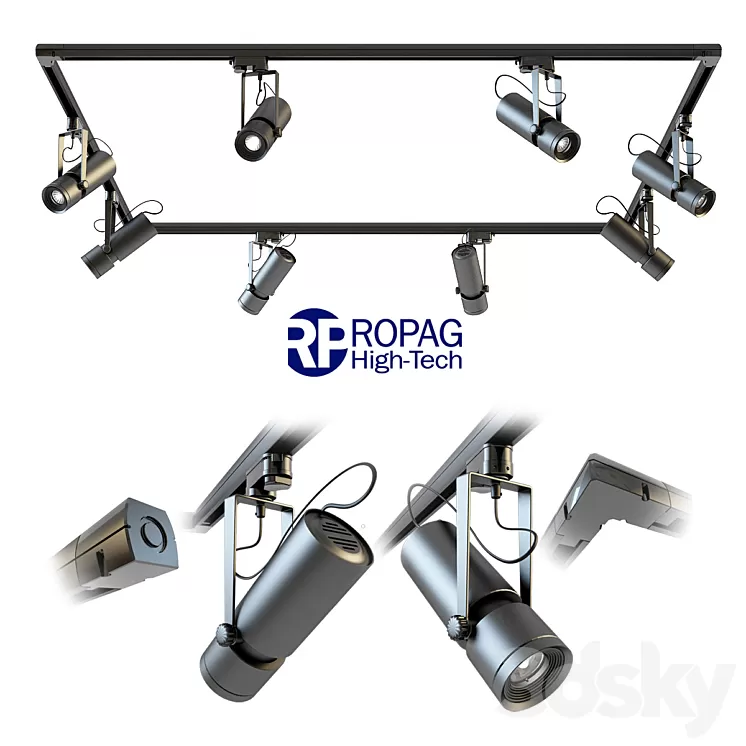 RoPag High-Tech "Euro Spot MR016" 3D Model