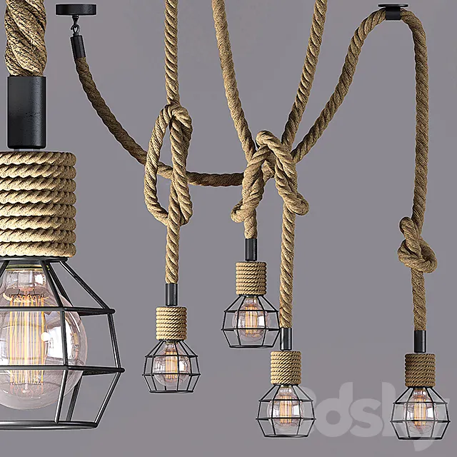 Rope Suspension Lamp Free Download