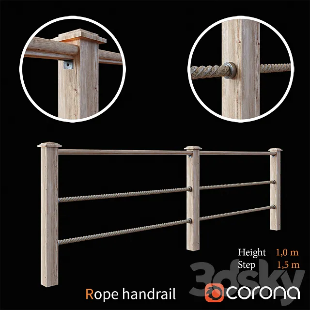 Rope_handrail Free Download