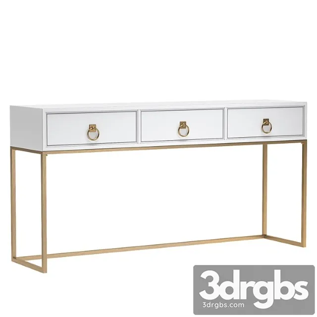 Rosenda Console Table 3D Model Free
