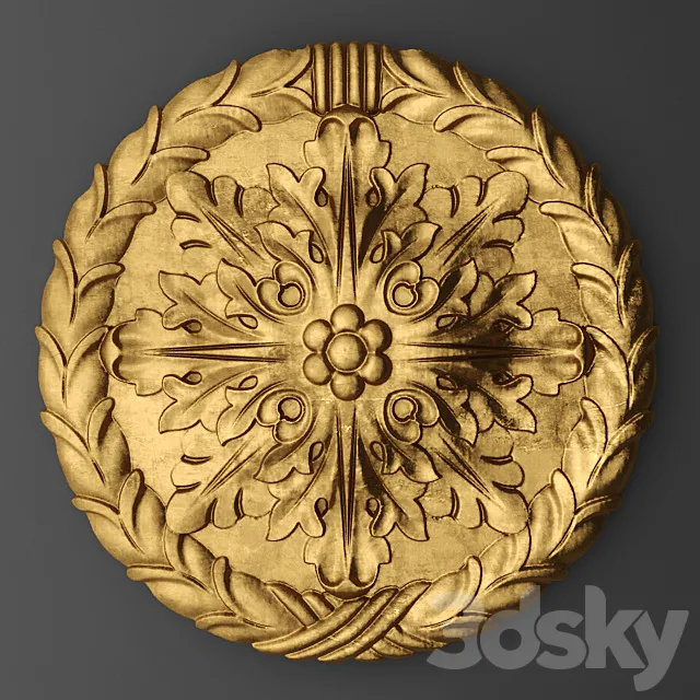 Rosette. 3DModel