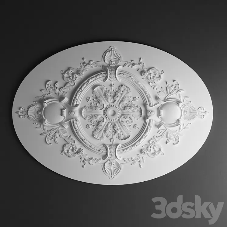 Rosette Torus Style art.104 3D Model