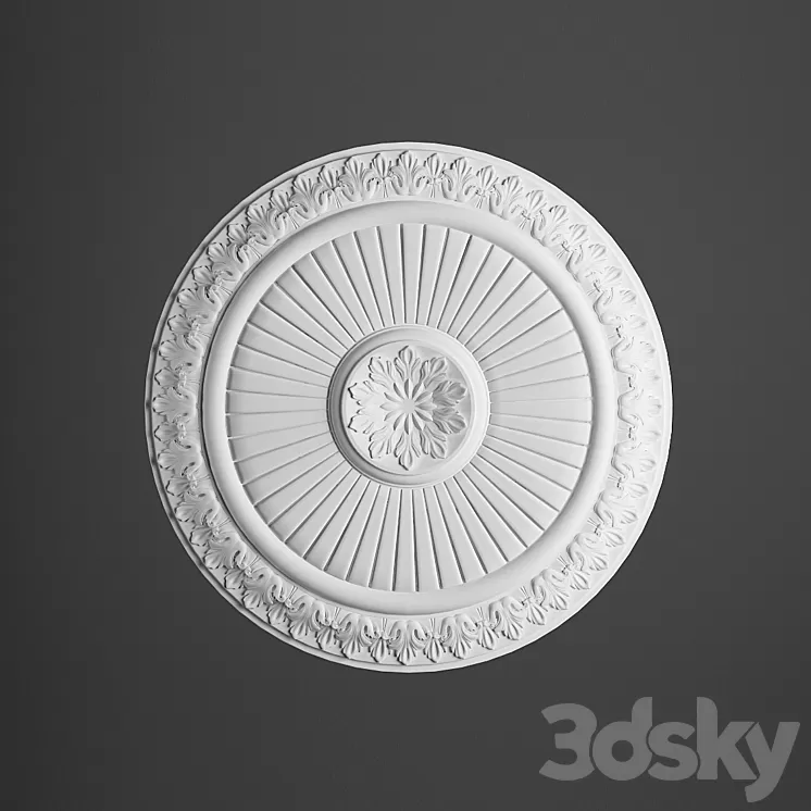 Rosette Torus Style art.358 3D Model