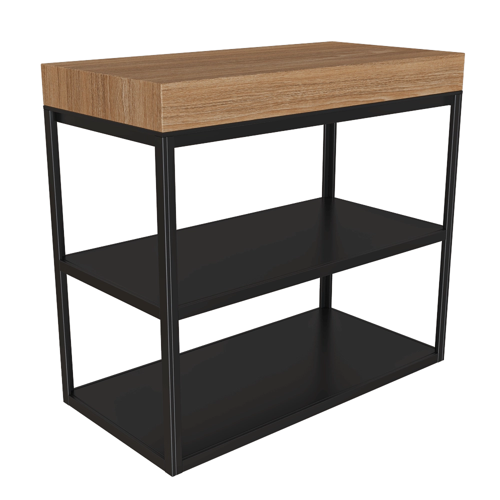 Röshults - Sideboard Teak Wood Oven 3D Model