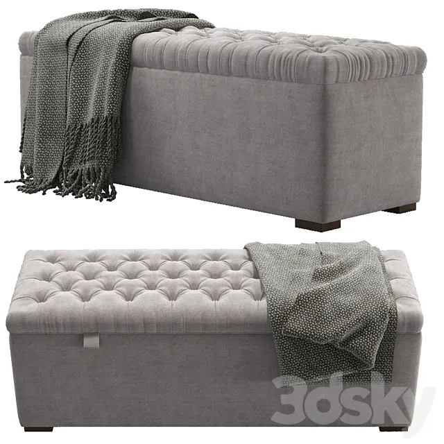 Rossini Blanket Box_The Sofa & Chair Company 3D Model