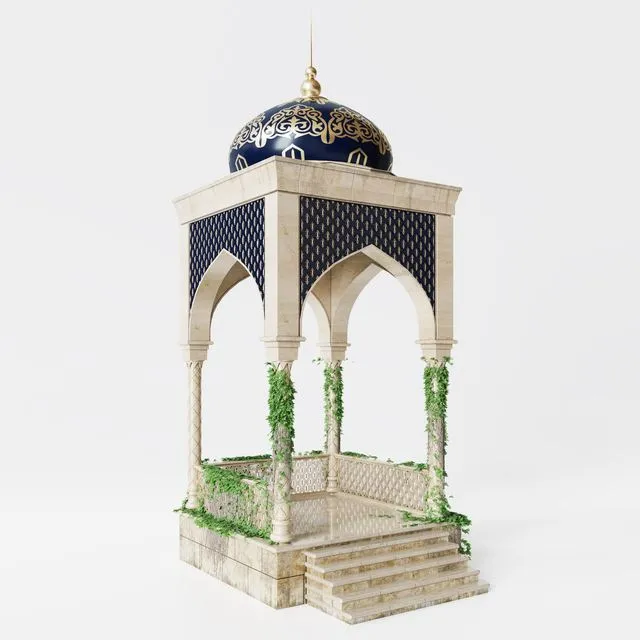 Rotunda Eastern V2 3D Model