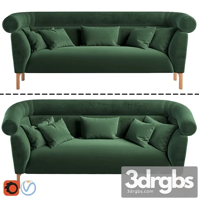 Roubel sofa 2 3D Model Free