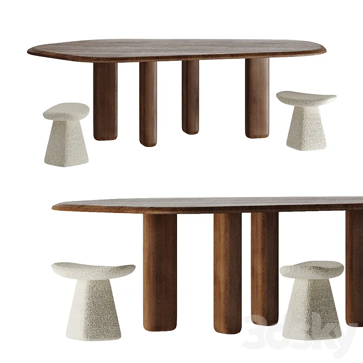 ROUGH Collection Particulière 3D Model Free