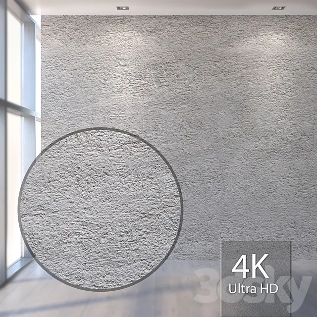 Rough stucco 3D Model