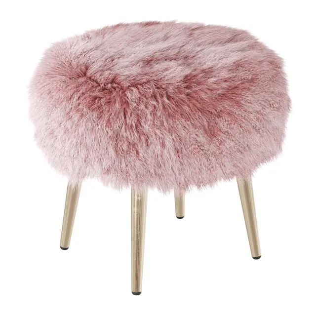 Round chair fur 2 3D Model