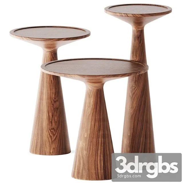 Round Coffee Side Table Figura By Draenert 3D Model Free