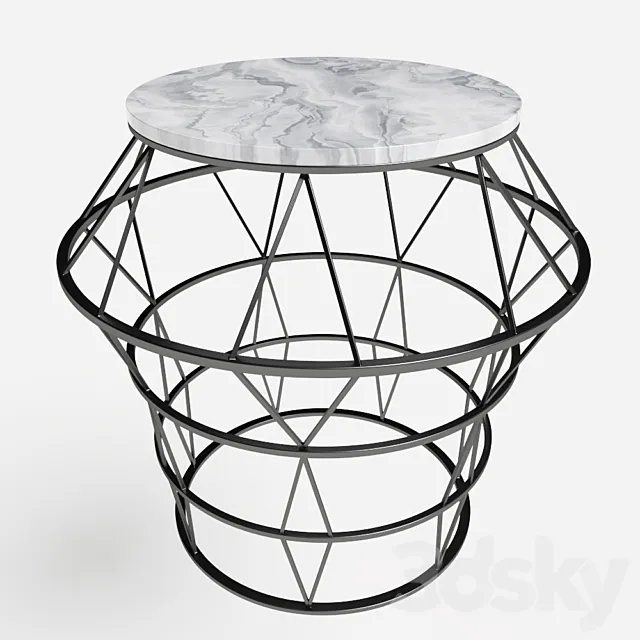 Round coffee table 3DModel