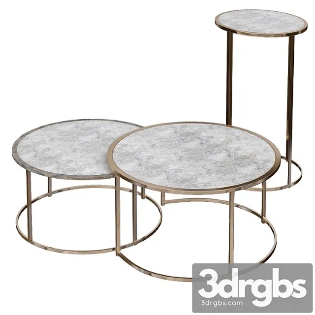 Round Coffee Tables Macys 3D Model Free