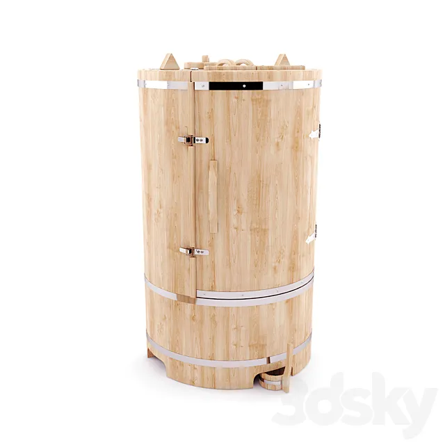 Round fitobochka 3DModel