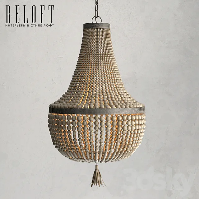 ROUND LASTER 104986 WOOD 3D Model