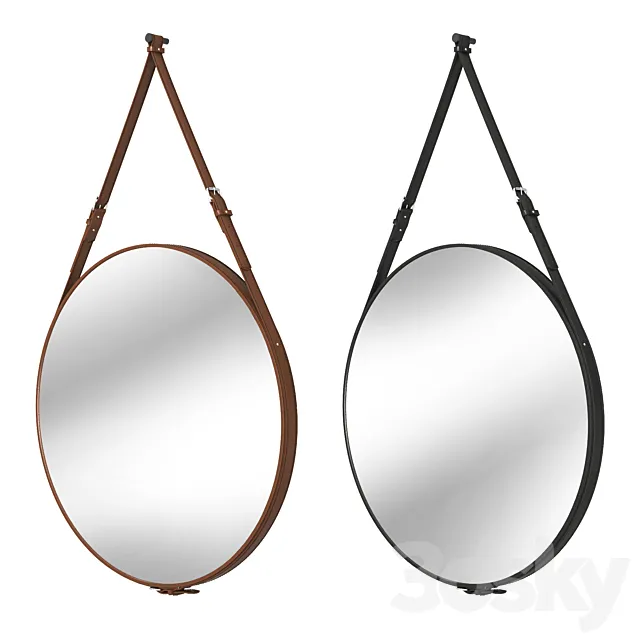 Round mirror 3D Model