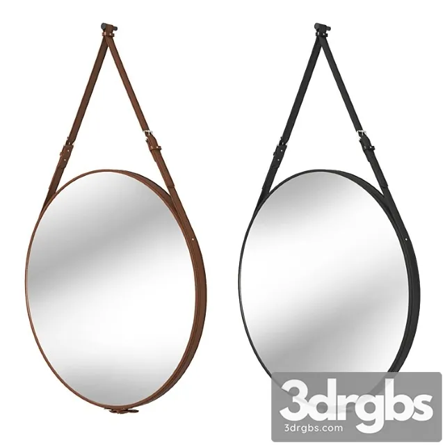 Round mirror 3D Model Free