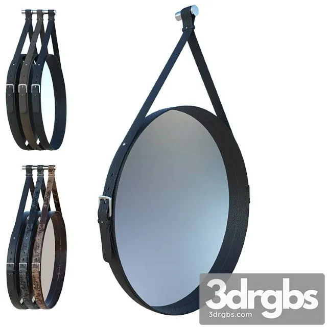 Round mirror_2 3D Model Free