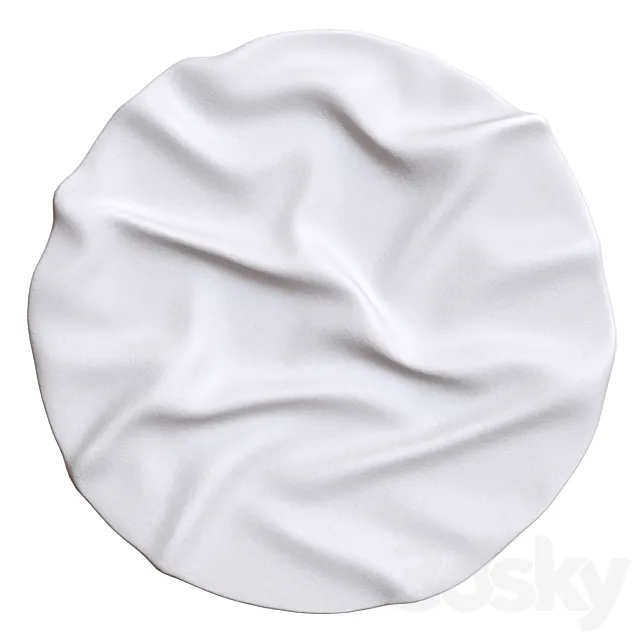 Round panel 3D Model