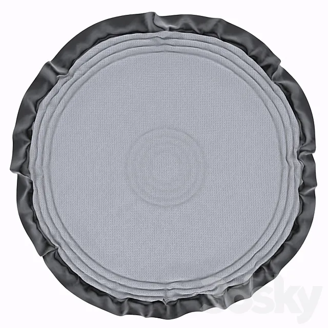 Round Rug 3D Model
