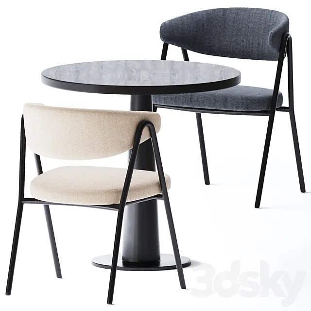 Round table Gray 39 by Gervasoni Free Download