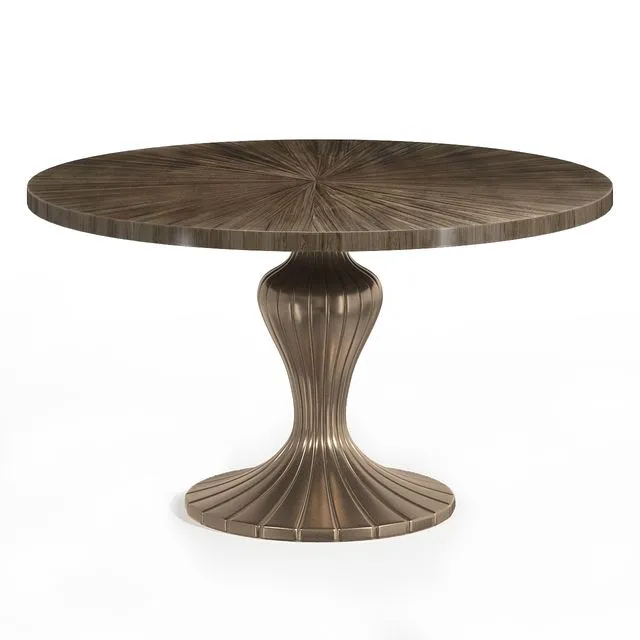 Round Table Table Discussion Caracole 3D Model