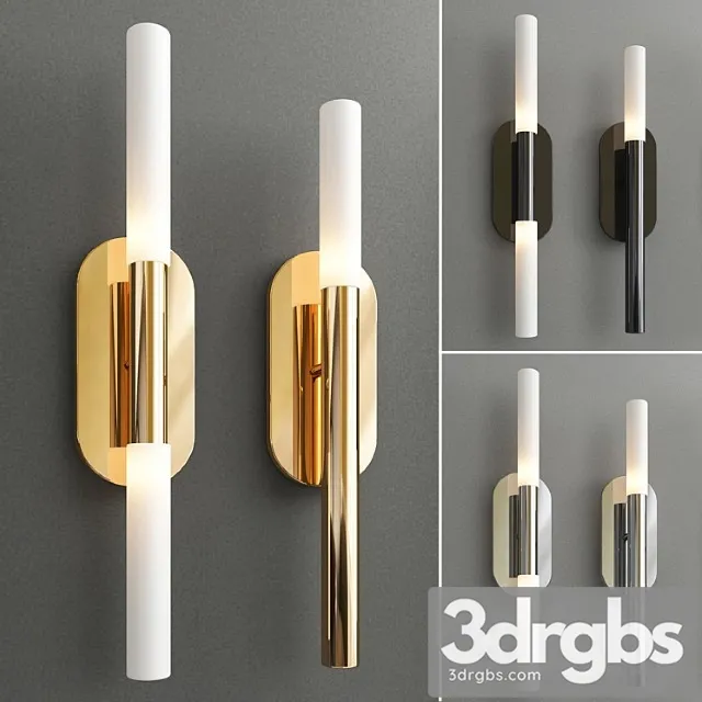 Rousseau medium vanity sconce 3D Model Free